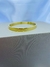 PULSEIRA BRACELETE ARO FECHADO PAI NOSSO BANHO DE OURO na internet