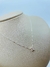 COLAR PRATA 925 PINGENTE CRAVEJADO INICIAL LETRA R 0,5X0,8 CM - comprar online