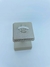 ANEL PRATA 925 MEIA ALIANÇA ZIRCONIA BAGUETE CRISTAL - comprar online
