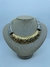 CONJUNTO BOHO CLEOPATRA ORGANICO BRINCO DOURADO /COLAR PRATA E DOURADO (DUO COLOURS) - comprar online