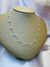 COLAR PRATA 925 ELO ESFERA GOTAS DE ZIRCONIA - comprar online