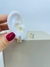 BRINCO ARGOLA RETANGULAR 2X0,5 COM 4 FILEIRAS DE ZIRCONIAS CRAVEJADAS - comprar online