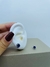 BRINCO PRATA 925 ENVELHECIDA ZIRCONIA AZUL