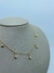 COLAR CHOCKER ELO PORTUGUES PEQUENO PINGENTES PÉROLAS - comprar online