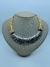 CONJUNTO BOHO CLEOPATRA ORGANICO BRINCO PRATA/ COLAR DOURADO E PRATA (DUO COLOURS) - comprar online