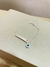 PULSEIRA PRATA 925 INFANTIL PLAQUINHA OLHO GREGO - comprar online