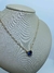 COLAR CHOCKER ELOS CORAÇÕES PEQUENOS VAZADOS PINGENTE CENTRAL CORAÇÃO LILAS ZIRCÕNIA - comprar online