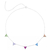 Choker triângulo Colorida