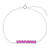 Pulseira Rosa