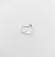 Anel solitario com zirconia rosa - tam 19 - comprar online