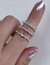 Anel Pontinhos Pink - 17 - comprar online