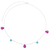 Choker Turmalina com Pink