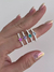 Anel Estrela Lavanda - tam 20 - anel prata 925, brinco prata 925, brinco antialérgico, pulseira prata 925, pingente prata, colares prata 925, brincos prata,