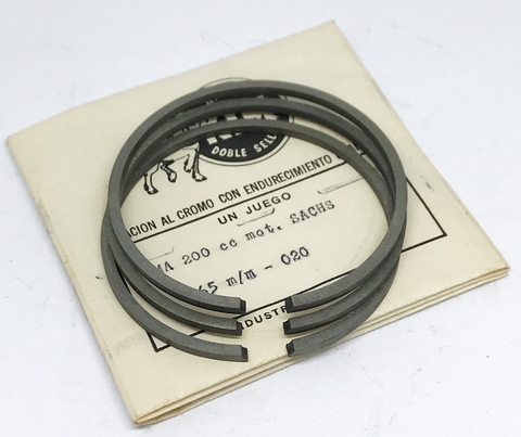 MESSERSCHMITT - Juego aros de motor SACHS 200