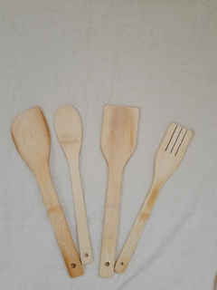 Cucharas de bambú