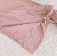 Pie de Cama de Gasa - Color Rosa - 2,00 x 1,40 en internet
