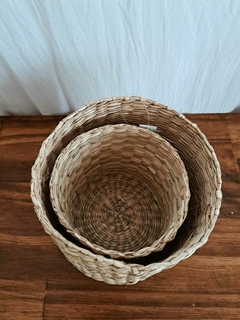 Cestos Fibras Naturales - Casa Petra Deco