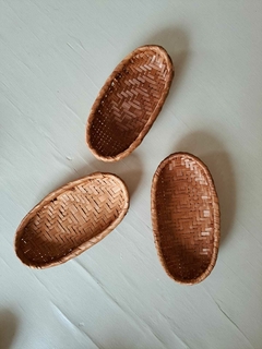 Cesto Oval Fibras Naturales