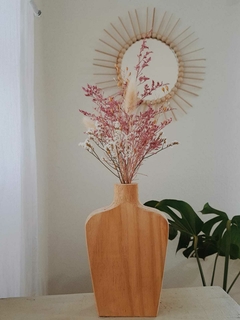 Florero Atenas - Madera Maciza