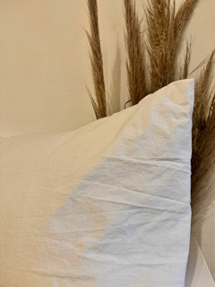 Almohadón Tussor - Blanco 50x70cm - Casa Petra Deco