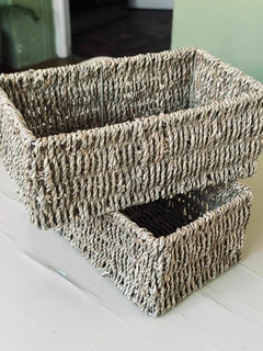 Canasto Organizador Rectangular - 25 cm x 13 cm x 10 cm