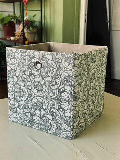 Canasto Organizador Plegable Gris
