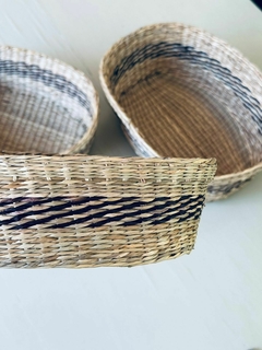 Canastas/ Centro de mesa Oval - comprar online