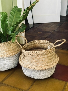 Canasto Organizador Combinado Blanco