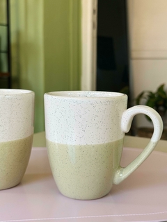 Taza Bicolor - Verde - comprar online
