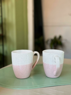 Taza bicolor - Rosa - comprar online