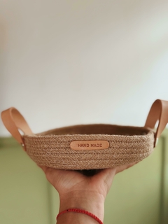 Bandeja/ Centro de Mesa Yute - Casa Petra Deco