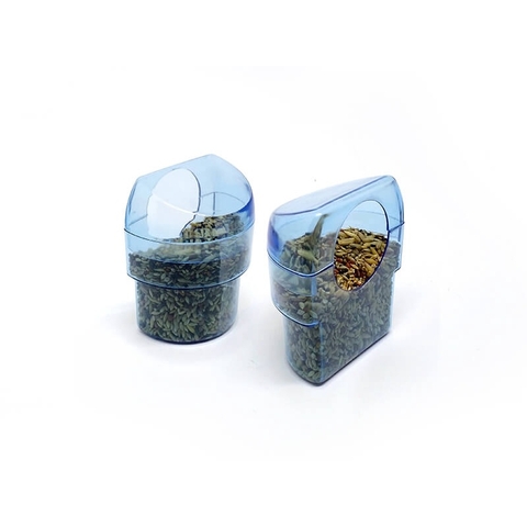 Comedouro Meia Lua Para Canários 50ml - Toco Tucano