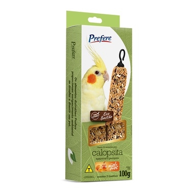 Eco Bastão Para Calopsita Sem Corante 100g - Prefere