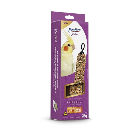 Bastao Para Calopsita e Agapornis Mini 25g - Prefere