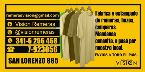 Carrusel Remeras VISION