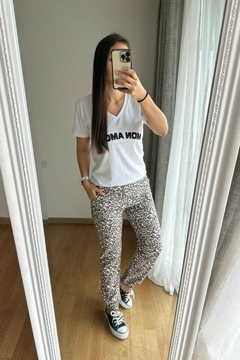 Babucha de rustico estampada - tienda online