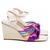 Sandália Anabela Feminina Colorida - comprar online