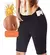 Bermuda Neoprene Feminina Redushaper com bolso celular