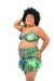 Saia Praia Rodada Antúrio Plus Size - comprar online