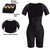 Macaquinho Feminino Redushaper com zíper e manga - comprar online