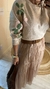BLUSA SAMELY TRICOT BORDADO FLOR na internet