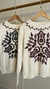 BLUSA AURINE TRICOT BORDADO BOHO - Patch Fashion