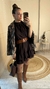 VESTIDO LUMA FRENTE ÚNICA AMARRAÇÃO BABADO na internet