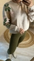 BLUSA SAMELY TRICOT BORDADO FLOR - Patch Fashion