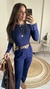 BLUSA JANIELY MALHA BASICA MANGA LONGA - comprar online