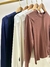 BLUSA JANIELY MALHA BASICA MANGA LONGA - Patch Fashion