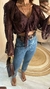 BLUSA NAIELY BABADO RENDA na internet
