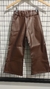 Pantalón de eco cuero