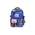 Mochila Espalda Multibolsillo 17" - Festival Blue