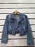 Campera de jean con cadena